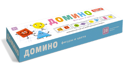 Домино большое "Фигуры и цвета"